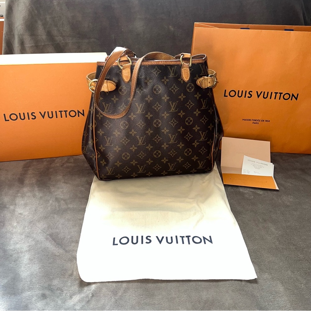 Authentic Louis Vuitton Batignolles Vertical